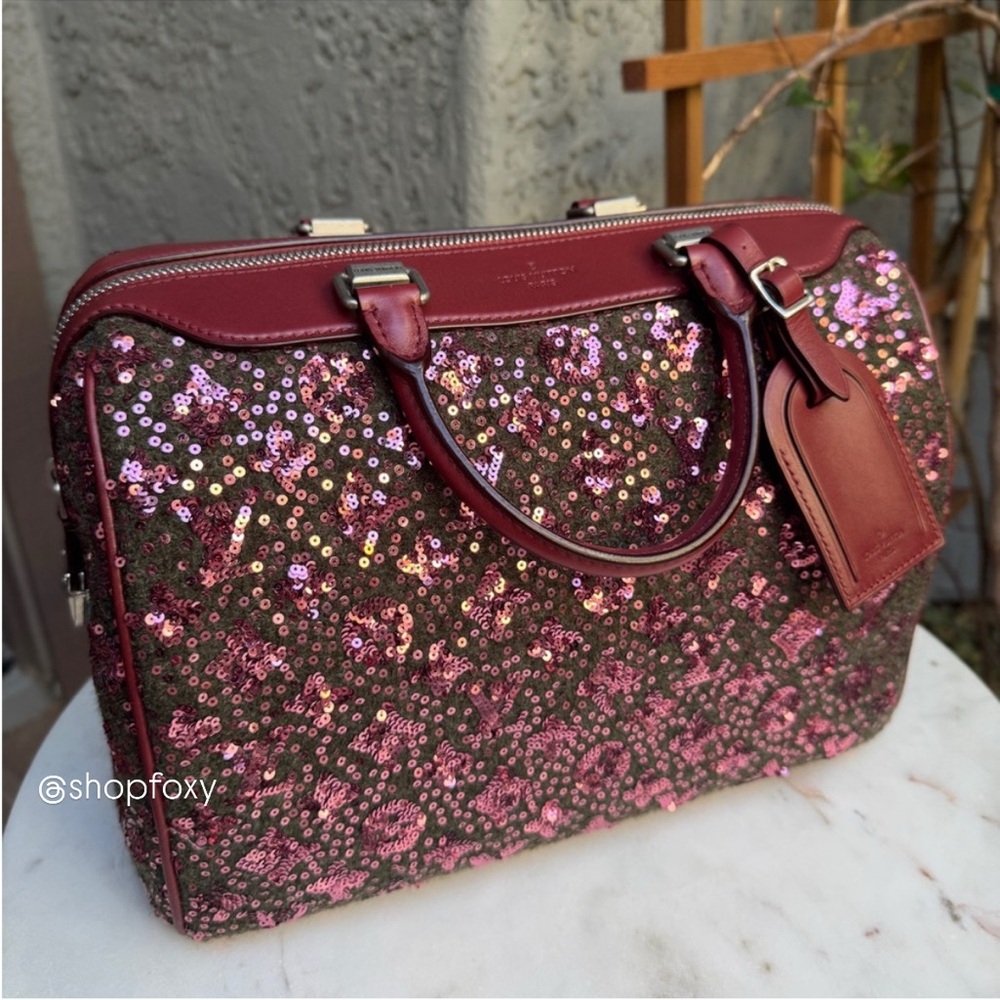 Louis Vuitton Monogram Sequin Sunshine Express Speedy 30 - Picture 3 of 15